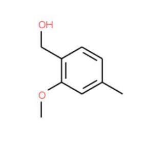 2-Methoxy-4-methylbenzyl alcohol - chemical structure image