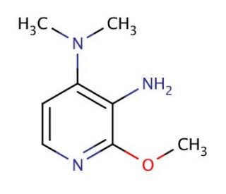 2-methoxy-4-N,4-N-dimethylpyridine-3,4-diamine - chemical structure image