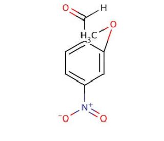 2-Methoxy-4-nitrobenzaldehyde (CAS 136507-15-8) - chemical structure image