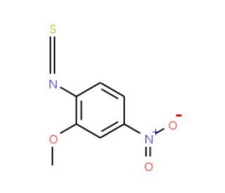 2-Methoxy-4-nitrophenyl isothiocyanate (CAS 190774-55-1) - chemical structure image