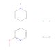 2-Methoxy-4-(piperidin-4-yl)pyridine dihydrochloride (CAS 1137950-54-9) - chemical structure image