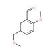 2-Methoxy-5-methoxymethyl-benzaldehyde - chemical structure image