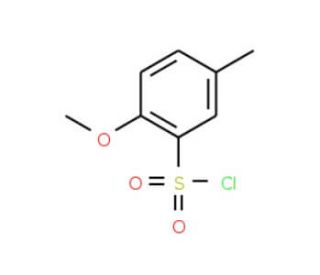 2-methoxy-5-methylbenzenesulfonyl chloride (CAS 88040-86-2) - chemical structure image