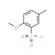 2-methoxy-5-methylbenzenesulfonyl chloride (CAS 88040-86-2) - chemical structure image