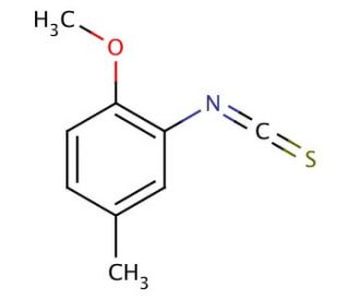 2-Methoxy-5-methylphenyl isothiocyanate (CAS 190774-56-2) - chemical structure image