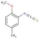 2-Methoxy-5-methylphenyl isothiocyanate (CAS 190774-56-2) - chemical structure image