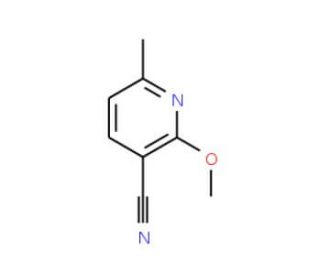 2-methoxy-6-methylpyridine-3-carbonitrile (CAS 72918-03-7) - chemical structure image