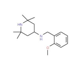(2-Methoxy-benzyl)-(2,2,6,6-tetramethyl-piperidin-4-yl)-amine - chemical structure image