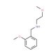 (2-Methoxy-benzyl)-(2-methoxy-ethyl)-amine (CAS 827328-30-3) - chemical structure image