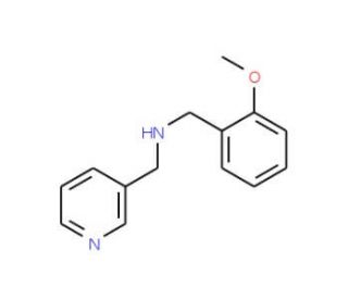 (2-Methoxy-benzyl)-pyridin-3-ylmethyl-amine (CAS 353779-38-1) - chemical structure image