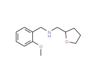 (2-Methoxy-benzyl)-(tetrahydro-furan-2-ylmethyl)-amine - chemical structure image
