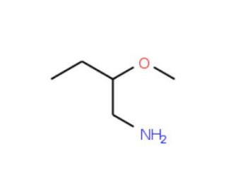 2-Methoxy-butylamine (CAS 89282-64-4) - chemical structure image