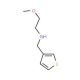 (2-Methoxy-ethyl)-thiophen-3-ylmethyl-amine (CAS 883545-46-8) - chemical structure image