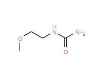 (2-Methoxy-ethyl)-urea (CAS 22033-10-9) - chemical structure image