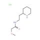 2-Methoxy-N-(2-piperidin-2-yl-ethyl)-acetamide hydrochloride - chemical structure image
