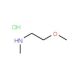 2-Methoxy-N-methyl-1-ethanamine hydrochloride - chemical structure image