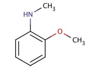 2-Methoxy-N-methylaniline (CAS 10541-78-3) - chemical structure image