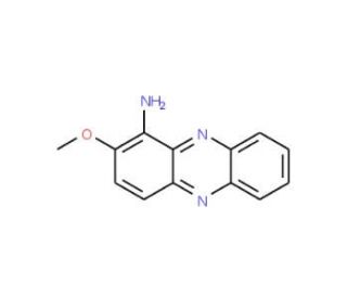 2-Methoxy-phenazin-1-ylamine (CAS 3224-52-0) - chemical structure image
