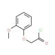 (2-Methoxy-phenoxy)-acetyl chloride - chemical structure image