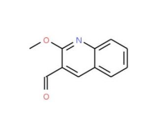 2-Methoxy-quinoline-3-carbaldehyde (CAS 139549-06-7) - chemical structure image