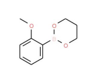 2-Methoxybenzeneboronic acid, propanediol cyclic ester (CAS 141522-26-1) - chemical structure image