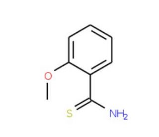 2-methoxybenzenecarbothioamide (CAS 42590-97-6) - chemical structure image