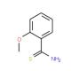 2-methoxybenzenecarbothioamide (CAS 42590-97-6) - chemical structure image