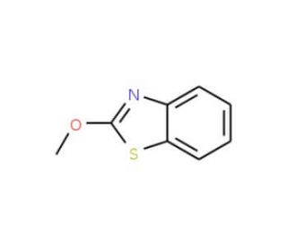 2-Methoxybenzothiazole (CAS 63321-86-8) - chemical structure image