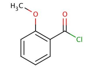 2-Methoxybenzoyl chloride (CAS 21615-34-9) - chemical structure image
