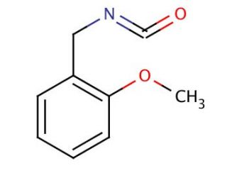 2-Methoxybenzyl isocyanate (CAS 93489-08-8) - chemical structure image