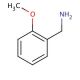 2-Methoxybenzylamine (CAS 6850-57-3) - chemical structure image