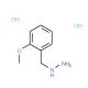 2-Methoxybenzylhydrazine dihydrochloride (CAS 784189-95-3) - chemical structure image
