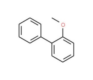2-Methoxybiphenyl (CAS 86-26-0) - chemical structure image