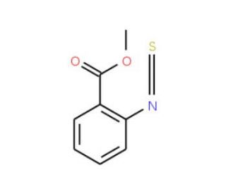 2-Methoxycarbonylphenyl isothiocyanate (CAS 16024-82-1) - chemical structure image