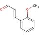 2-Methoxycinnamaldehyde, predominantly trans (CAS 1504-74-1) - chemical structure image