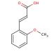 2-Methoxycinnamic acid (CAS 6099-03-2) - chemical structure image