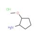 2-methoxycyclopentanamine hydrochloride - chemical structure image