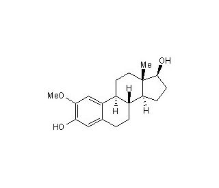 2-Methoxyestradiol (CAS 362-07-2) - chemical structure image