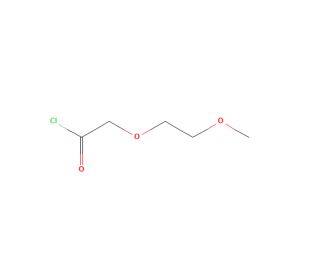 (2-Methoxyethoxy)acetyl chloride (CAS 16024-55-8) - chemical structure image