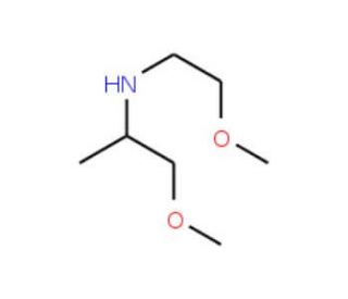 (2-methoxyethyl)(1-methoxypropan-2-yl)amine - chemical structure image
