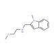 (2-Methoxyethyl)[(1-methyl-1H-indol-2-yl)-methyl]amine - chemical structure image