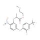 2-Methoxyethyl 2-{5-[2-chloro-4-(trifluoromethyl)-phenoxy]-2-nitrophenoxy}propanoate - chemical structure image