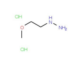 (2-methoxyethyl)hydrazine dihydrochloride - chemical structure image