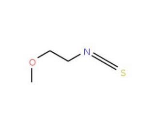 2-Methoxyethyl isothiocyanate (CAS 38663-85-3) - chemical structure image