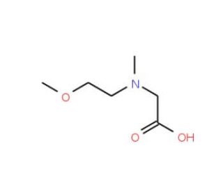 [(2-Methoxyethyl)(methyl)amino]acetic acid - chemical structure image