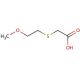 [(2-methoxyethyl)thio]acetic acid - chemical structure image