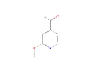 2-Methoxyisonicotinaldehyde (CAS 72716-87-1) - chemical structure image