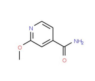 2-Methoxyisonicotinamide (CAS 105612-50-8) - chemical structure image