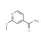 2-Methoxyisonicotinamide (CAS 105612-50-8) - chemical structure image
