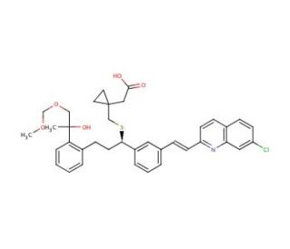 2-Methoxymethyl Montelukast 1,2-Diol(Mixture of Diastereomers) (CAS 184764-27-0) - chemical structure image